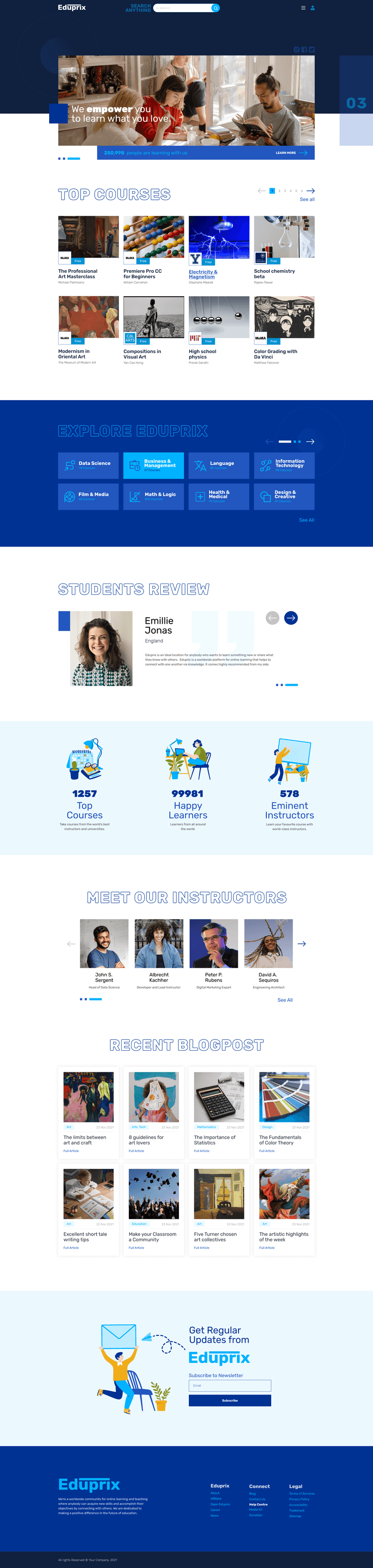 EduPrix Online Learning Platform