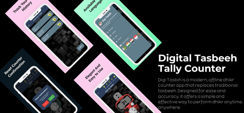Digital Tasbeeh Tally Counter